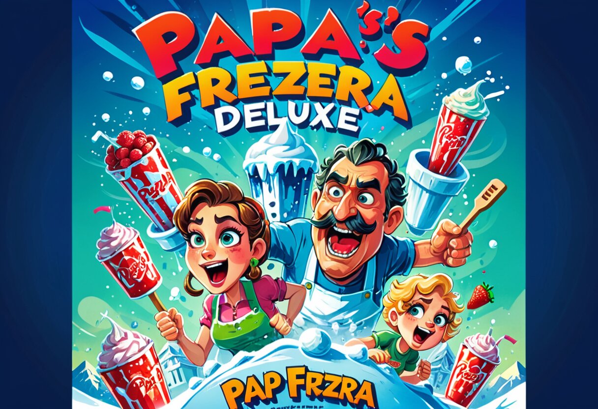 Fan-art of Papa's Freezeria Deluxe