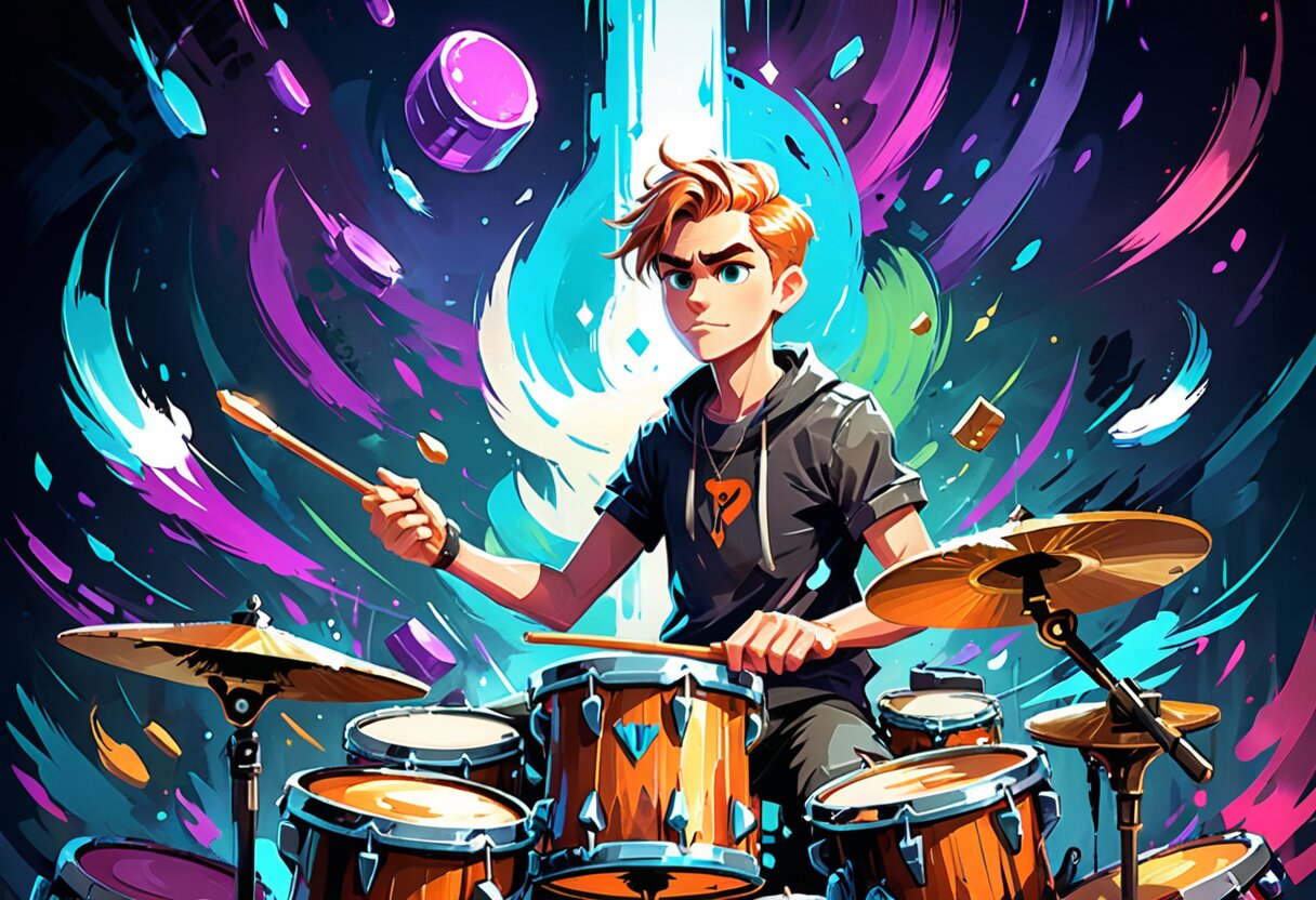 Fan-art of Paradiddle