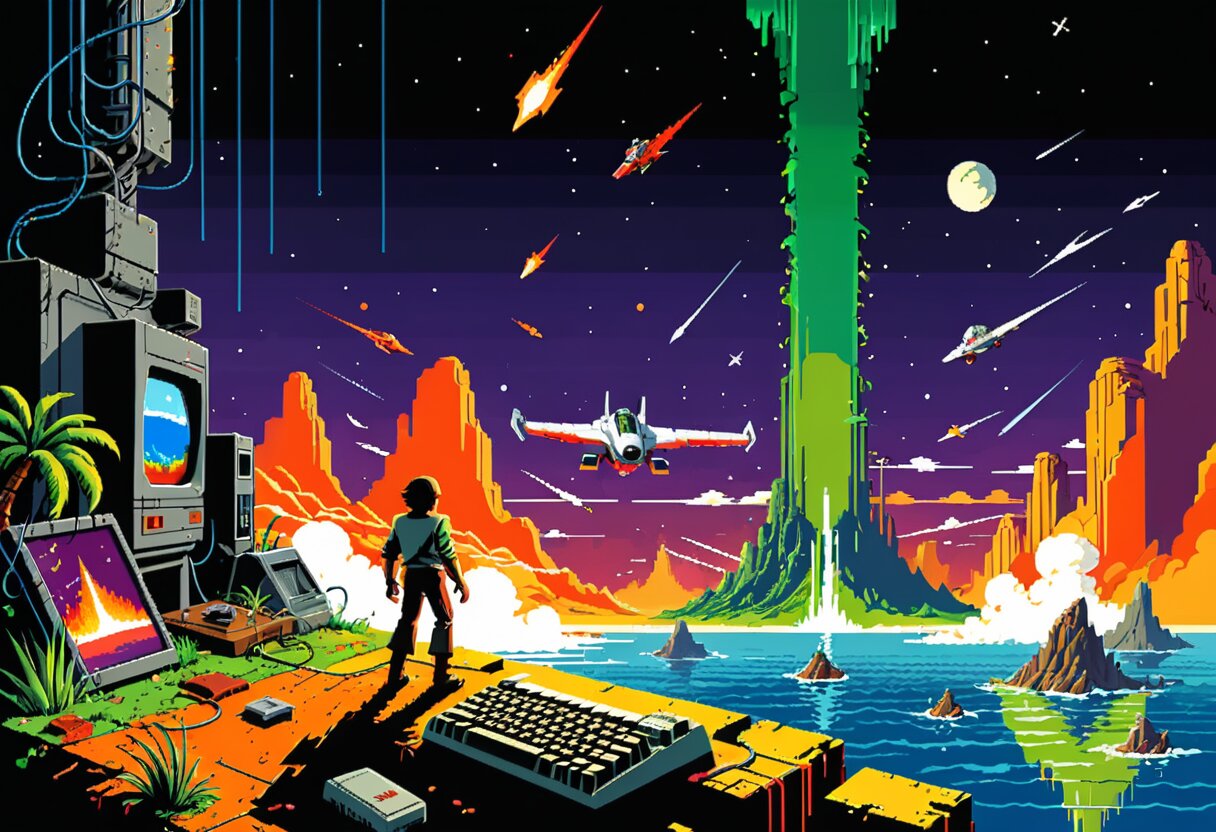 Fan-art of Pixel Ripped 1978: An Atari Adventure