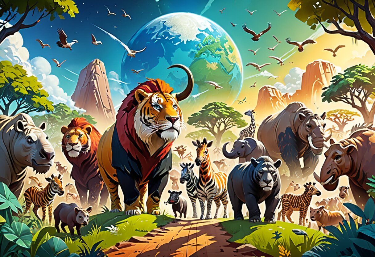 Fan-art of Planet Zoo