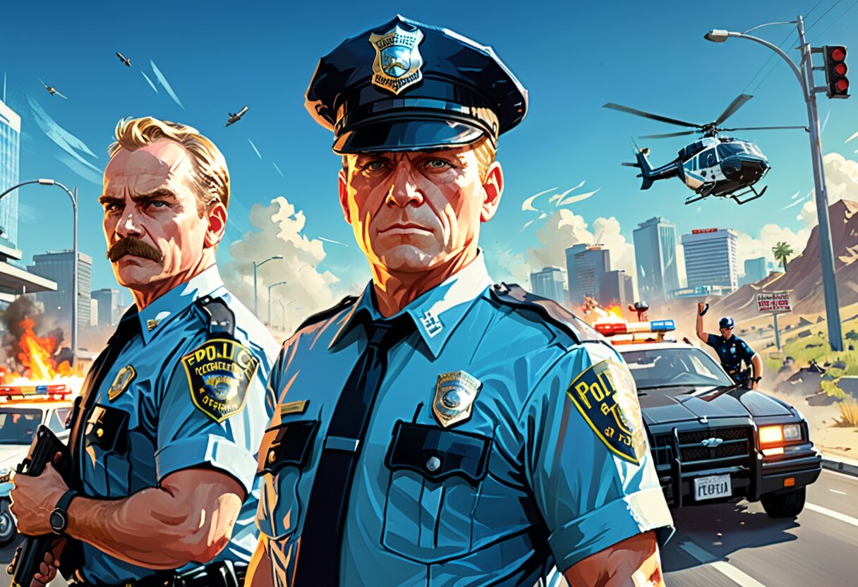 Fan-art of Police Simulator: Patrol Officers: Highway Patrol Expansion