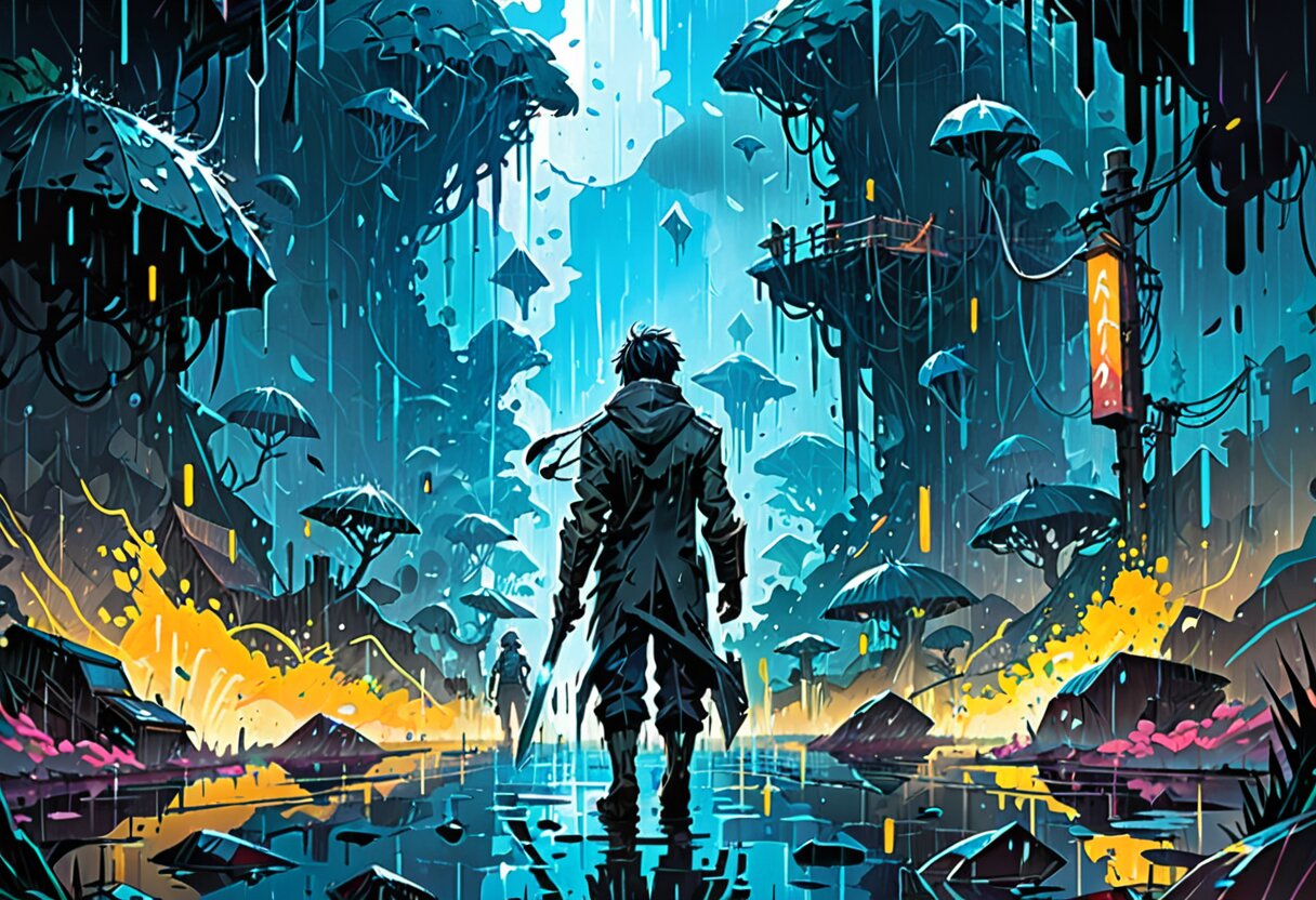 Fan-art of Rain World