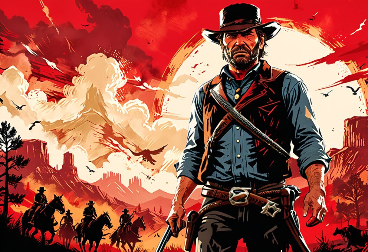 Fan-art of Red Dead Redemption 2