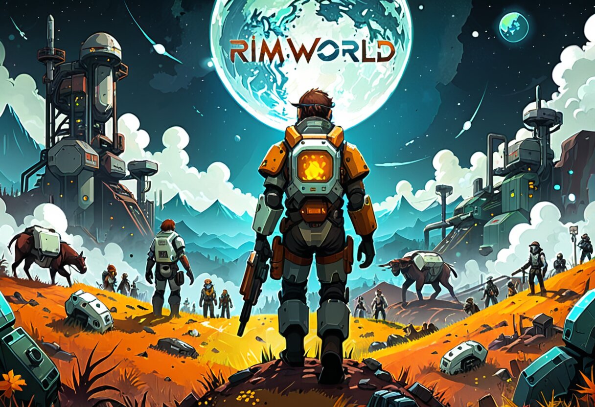 Fan-art of RimWorld - Biotech