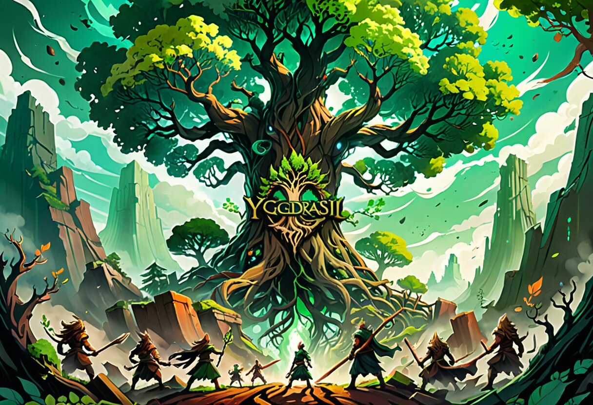 Fan-art of Roots of Yggdrasil