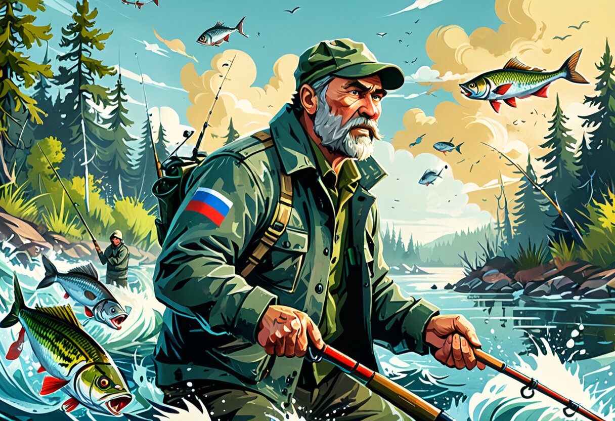 Fan-art of Russian Fishing 4