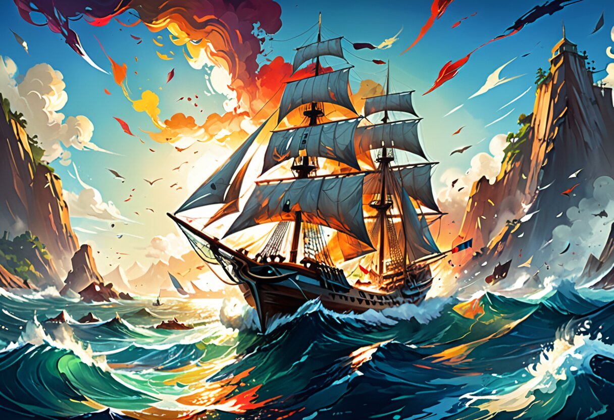 Fan-art of Sail