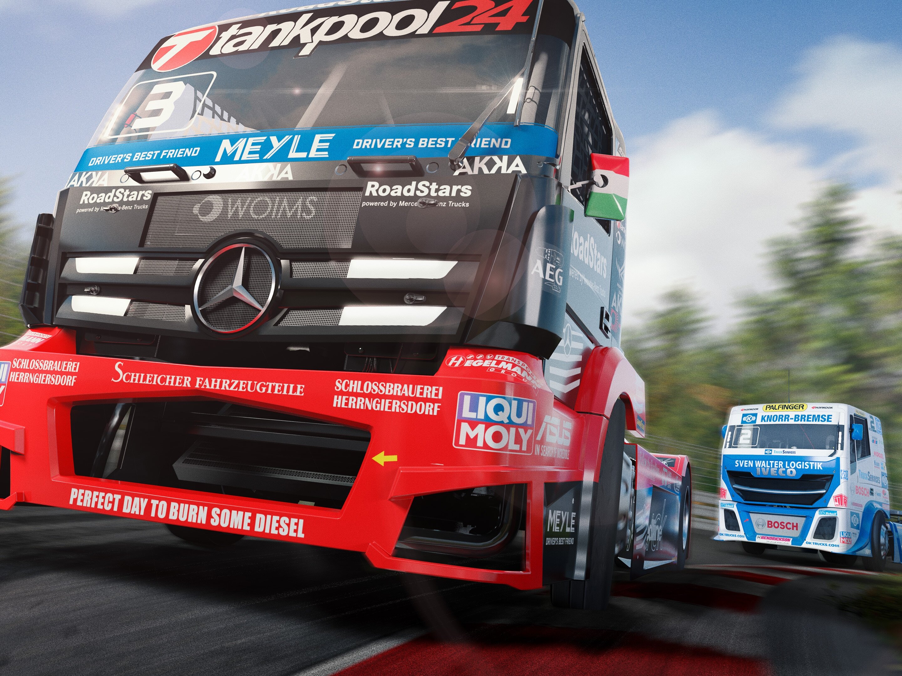 Screenshot of FIA European Truck Racing Championship