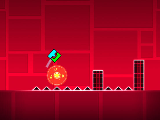 Screenshot of Geometry Dash