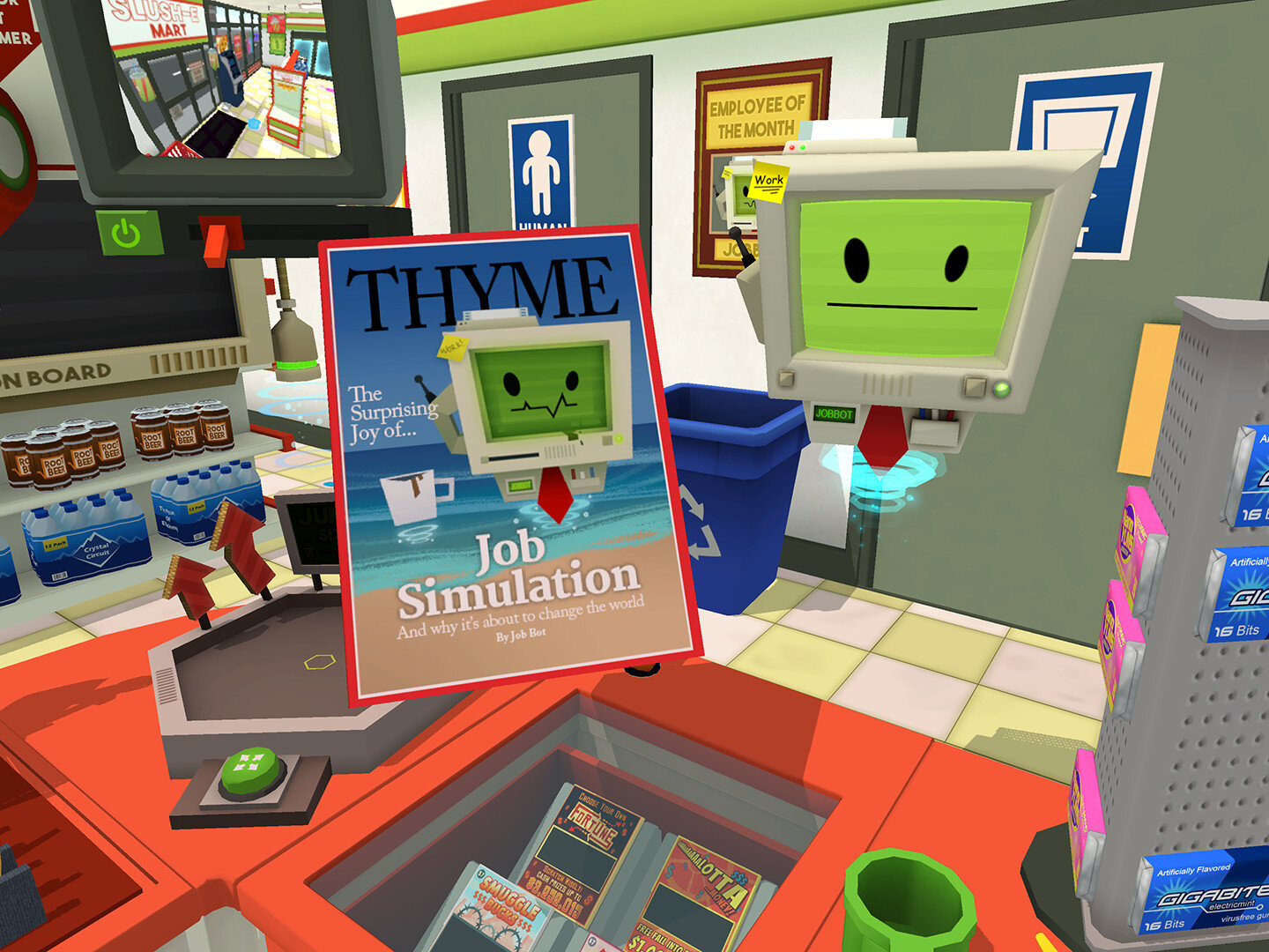 Screenshot of Job Simulator