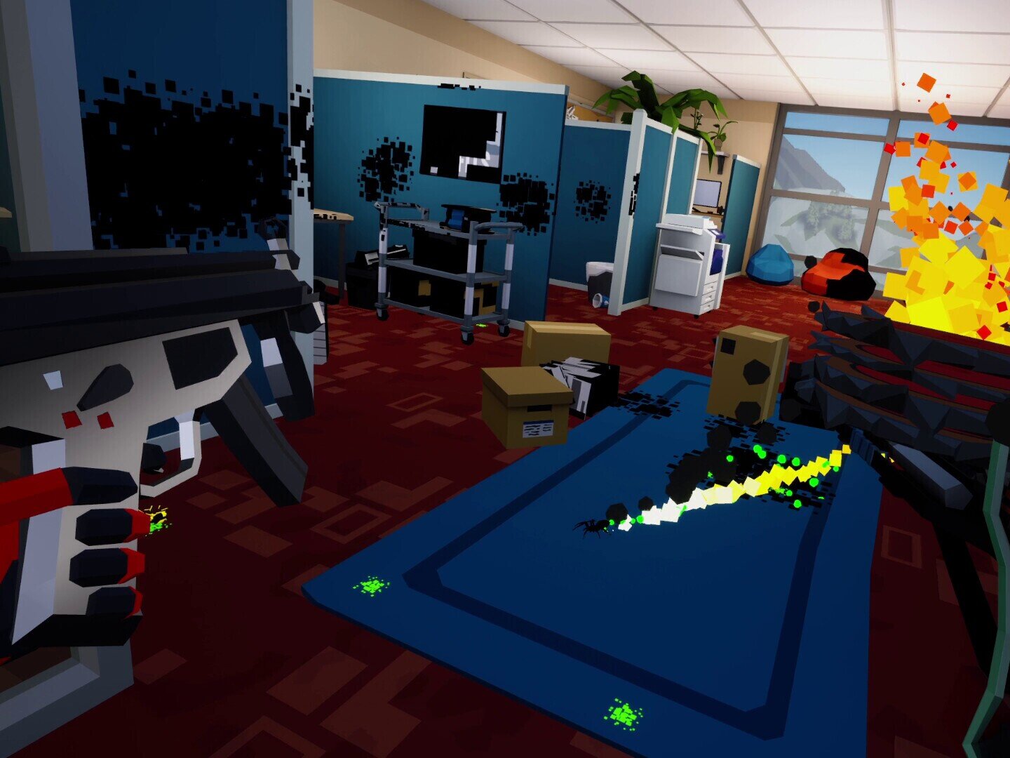 Screenshot of Kill It With Fire VR