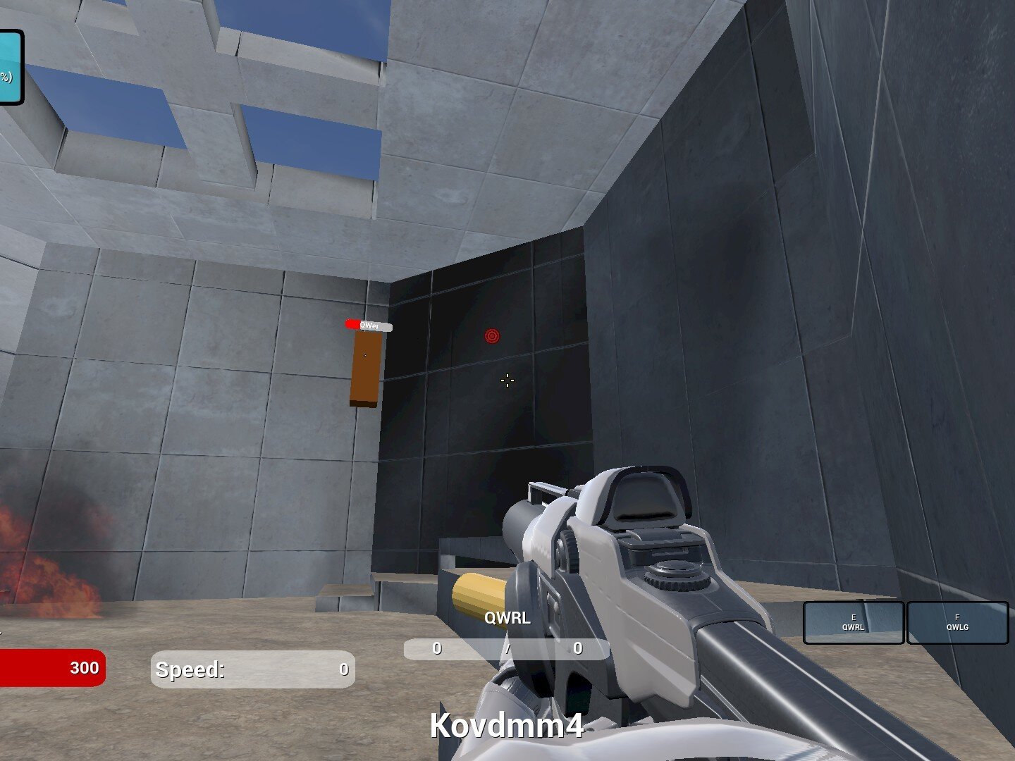 Screenshot of KovaaK's