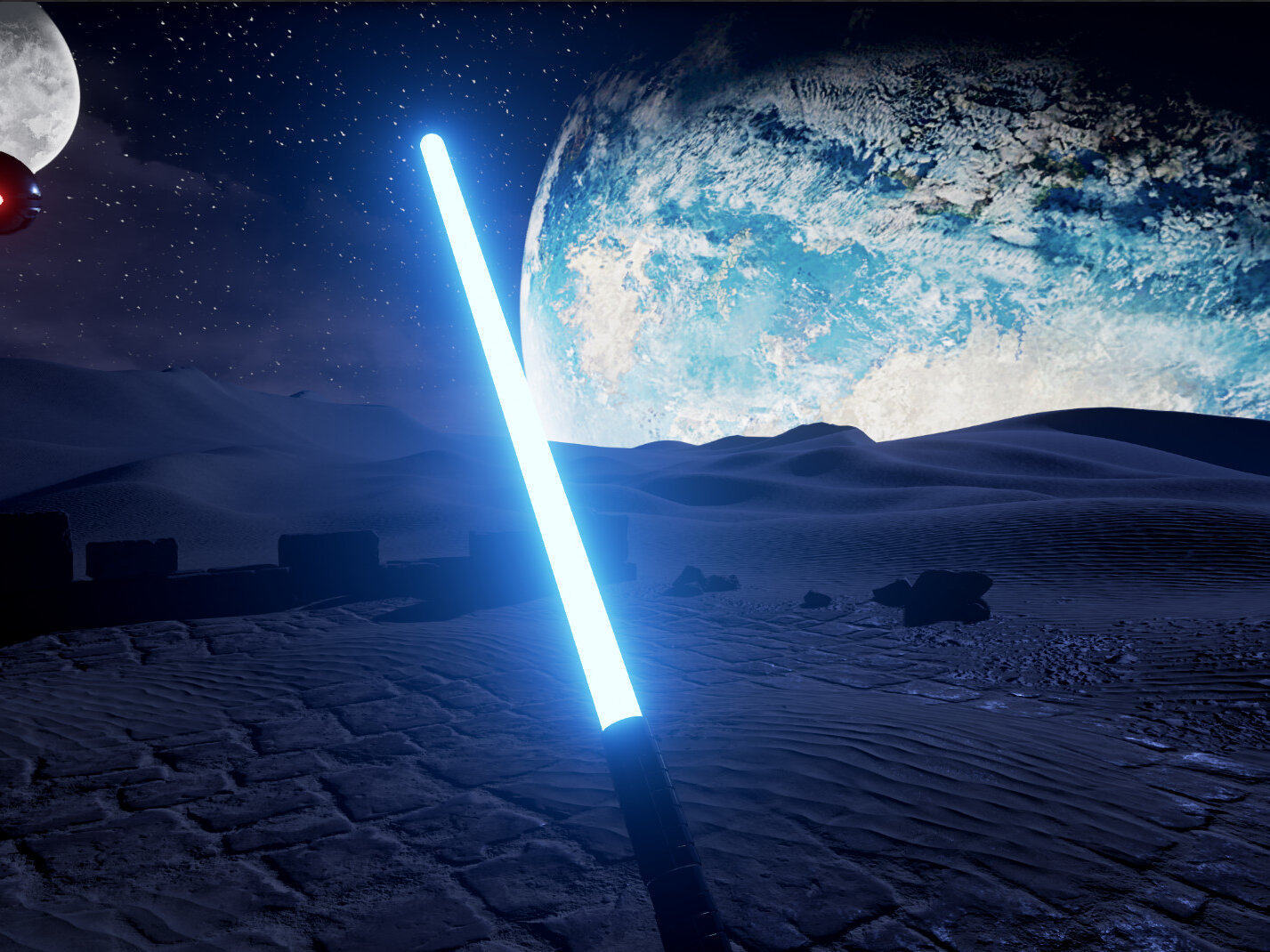 Screenshot of Lightblade VR