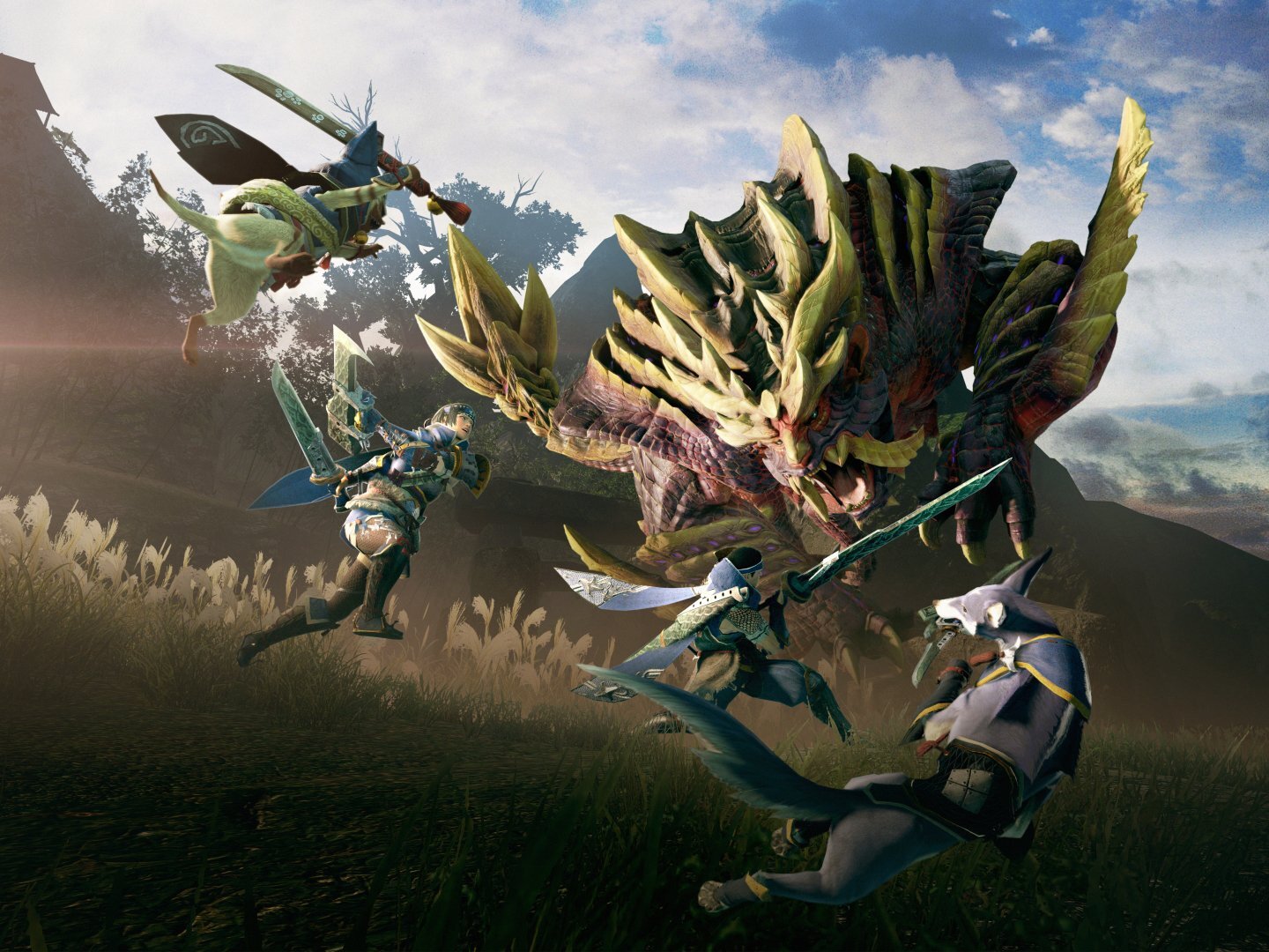 Screenshot of MONSTER HUNTER RISE