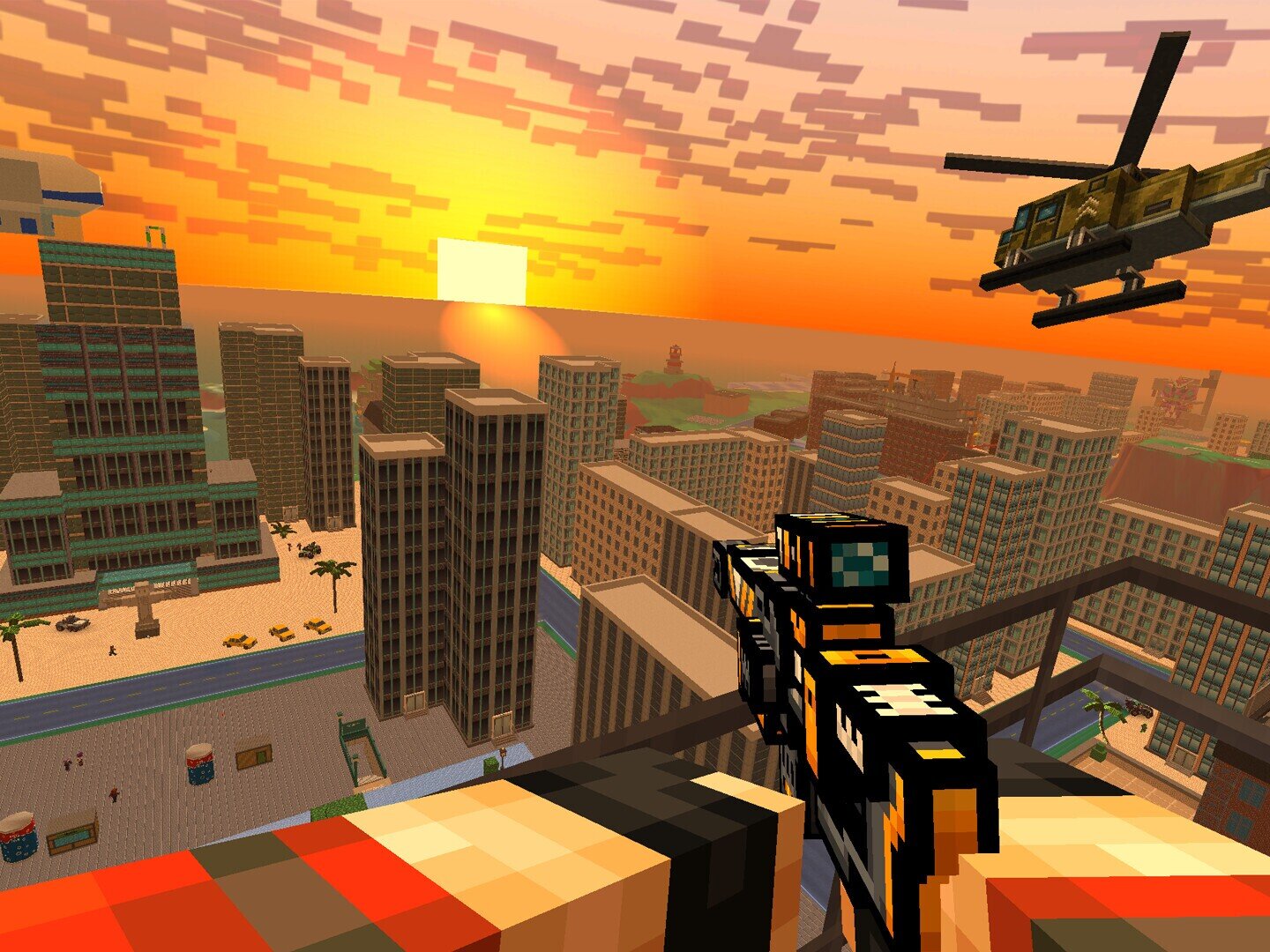 Screenshot of Pixel Gun 3D: PC Edition