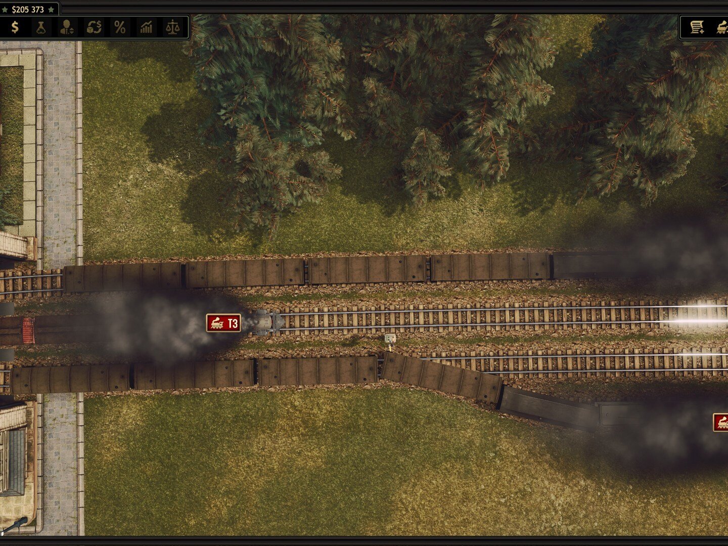 Screenshot of Railroad Corporation