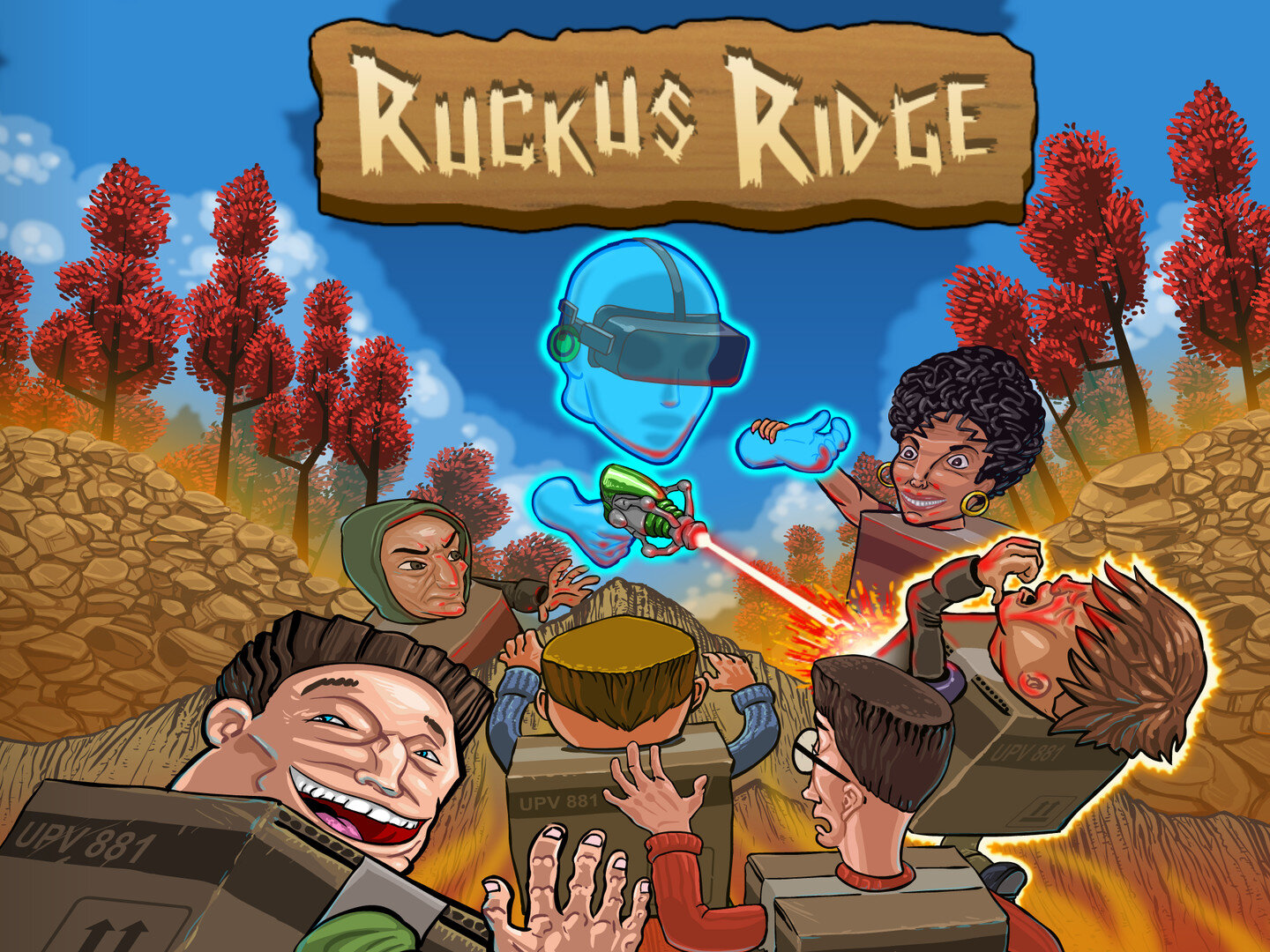 Screenshot of Ruckus Ridge VR Party