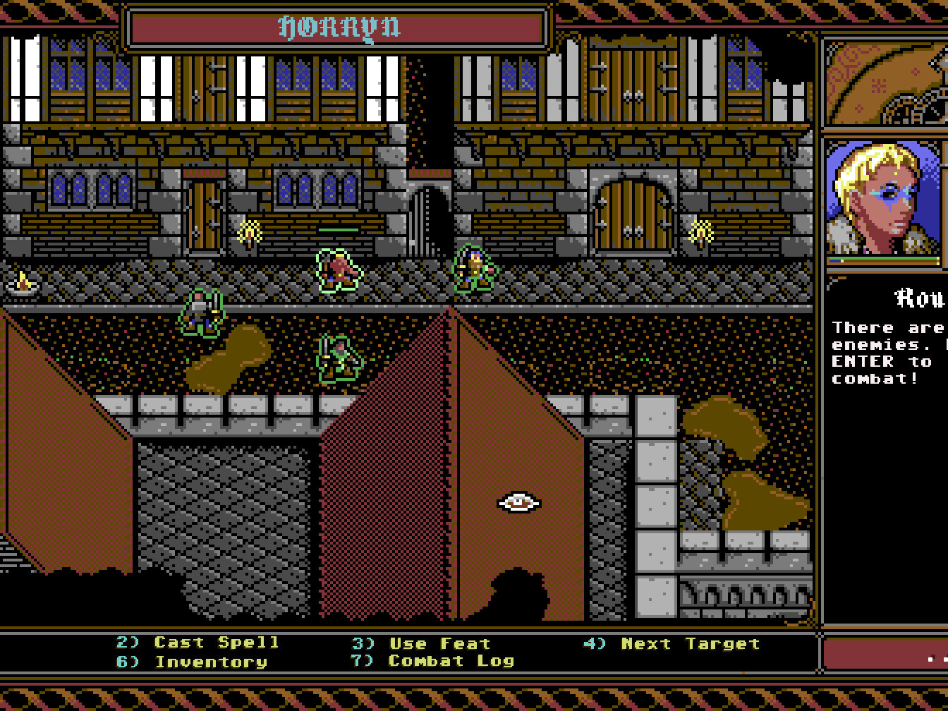 Screenshot of SKALD: Against the Black Priory