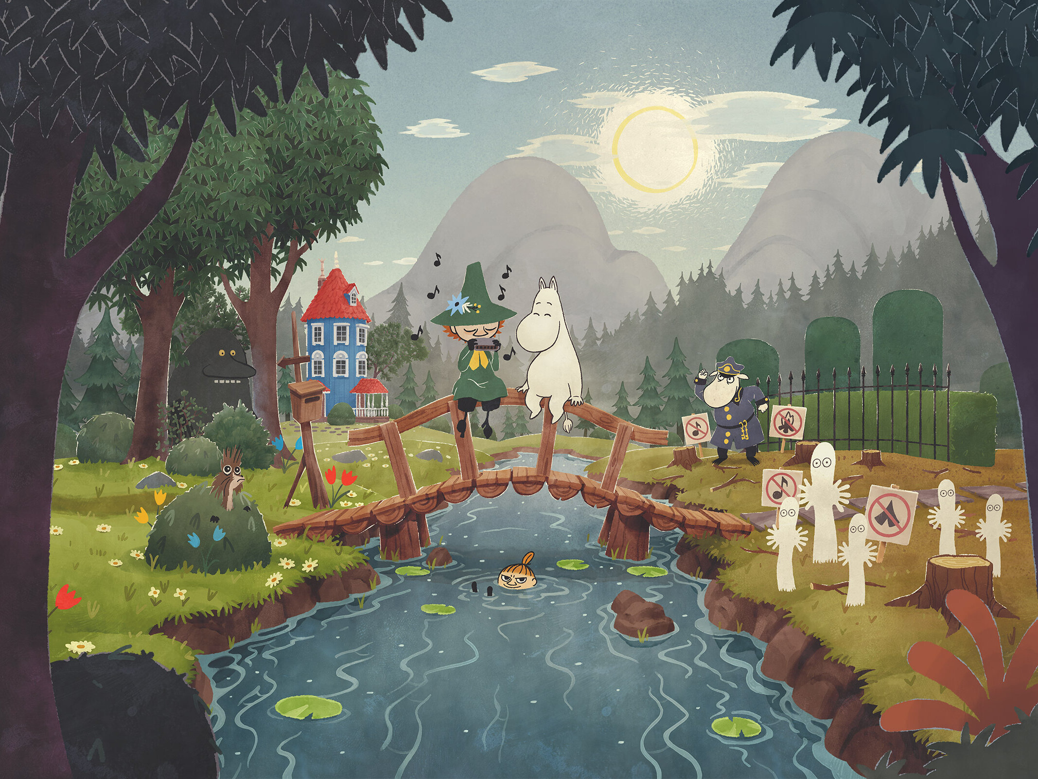 Screenshot of Snufkin: Melody of Moominvalley