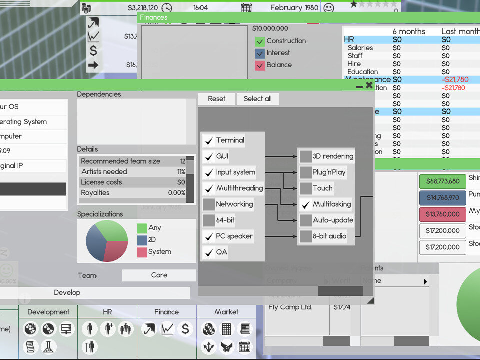 Screenshot of Software Inc.
