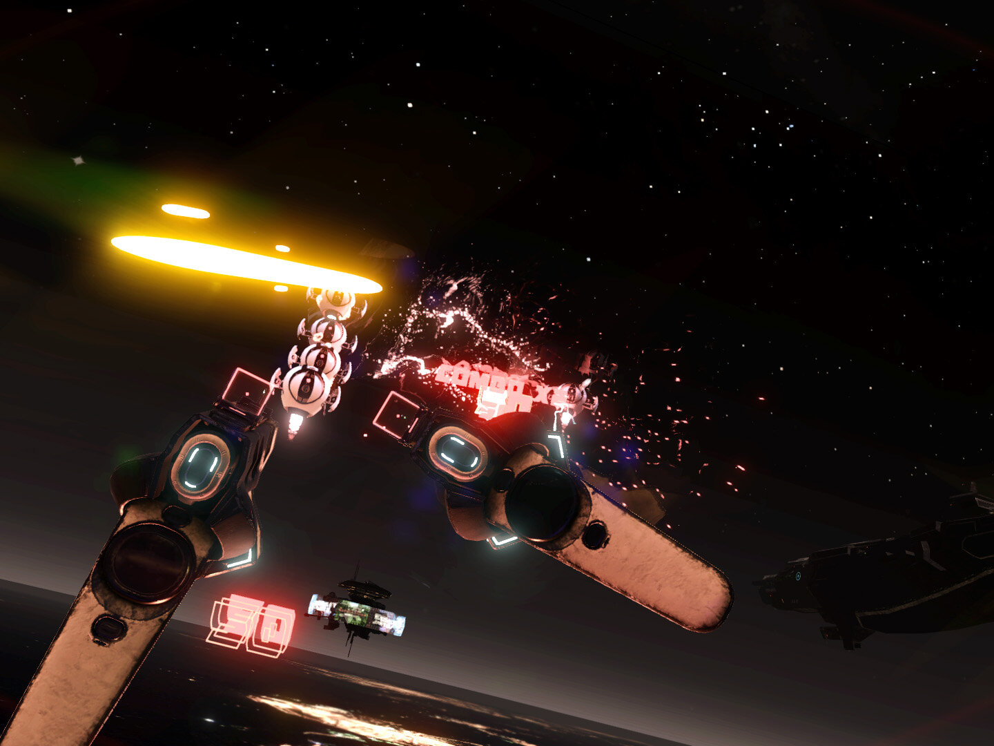 Screenshot of Space Pirate Trainer