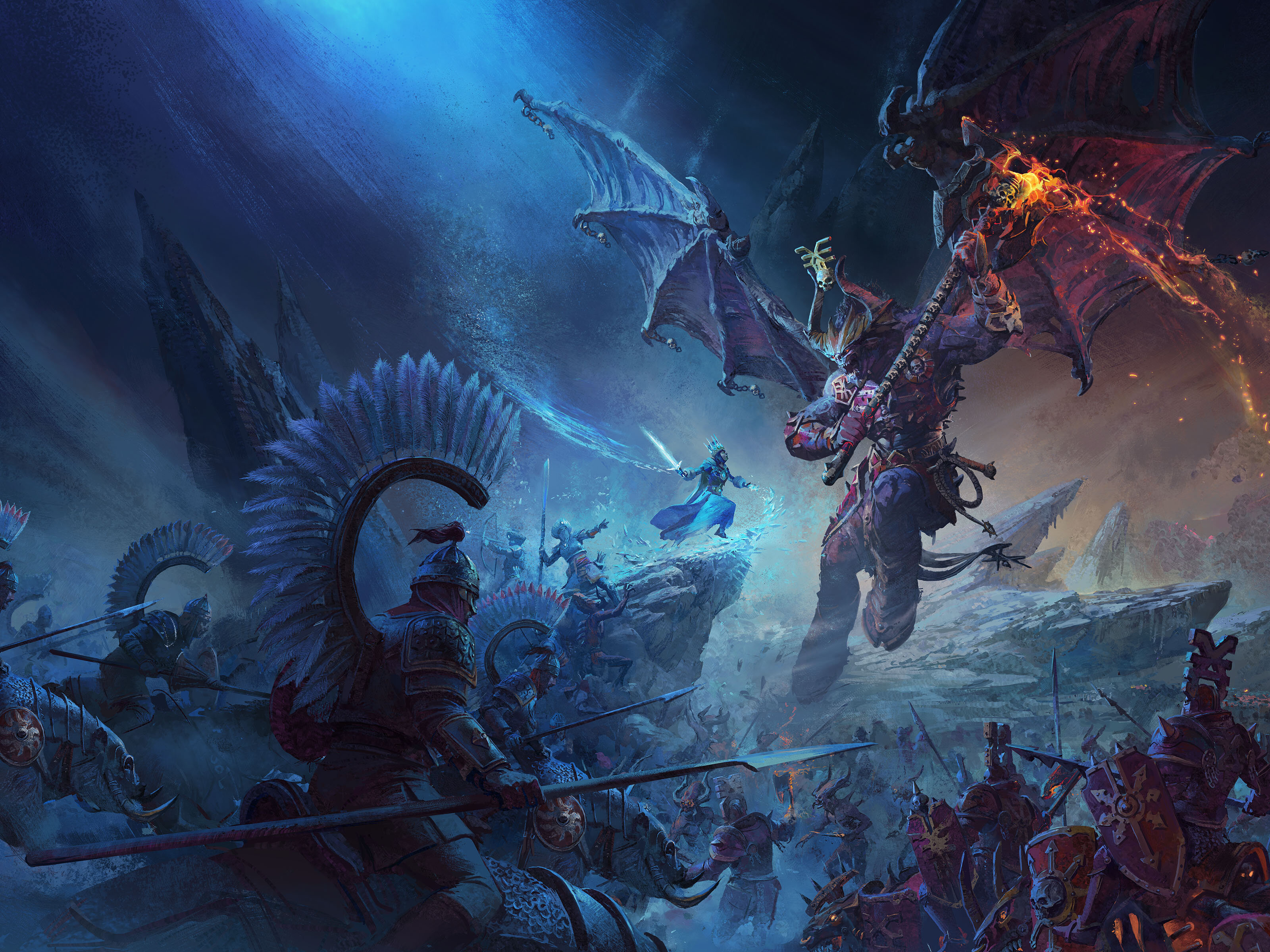 Screenshot of Total War: WARHAMMER III - Champions of Chaos