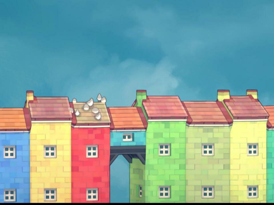 Screenshot of Townscaper