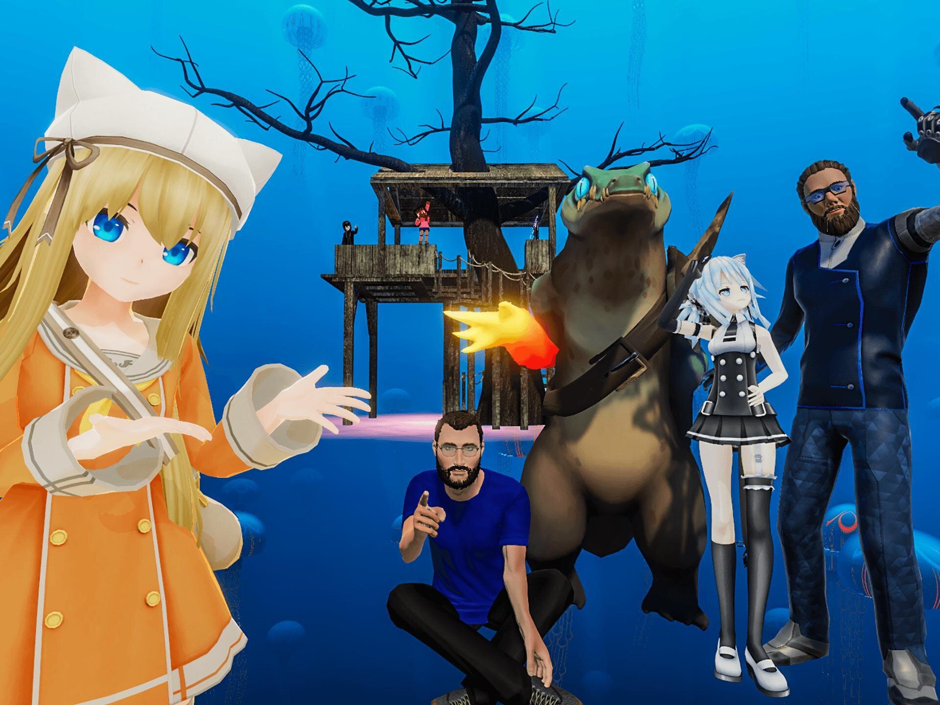 Screenshot of VRChat