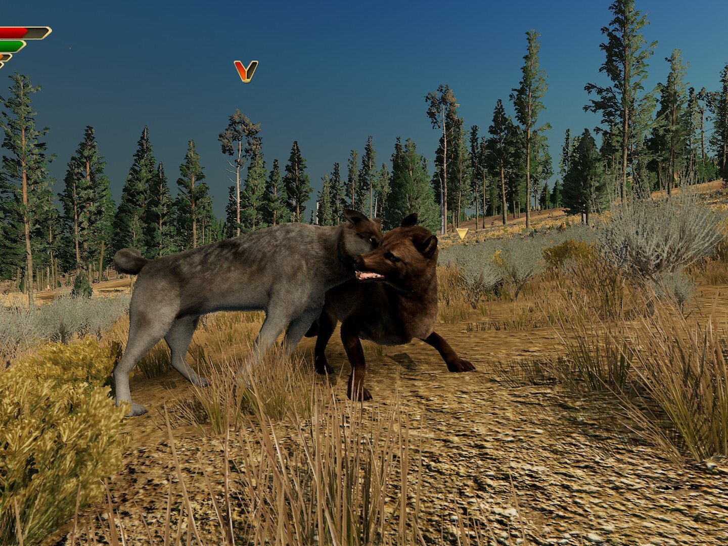 Screenshot of WolfQuest Anniversary - Hellroaring Mountain