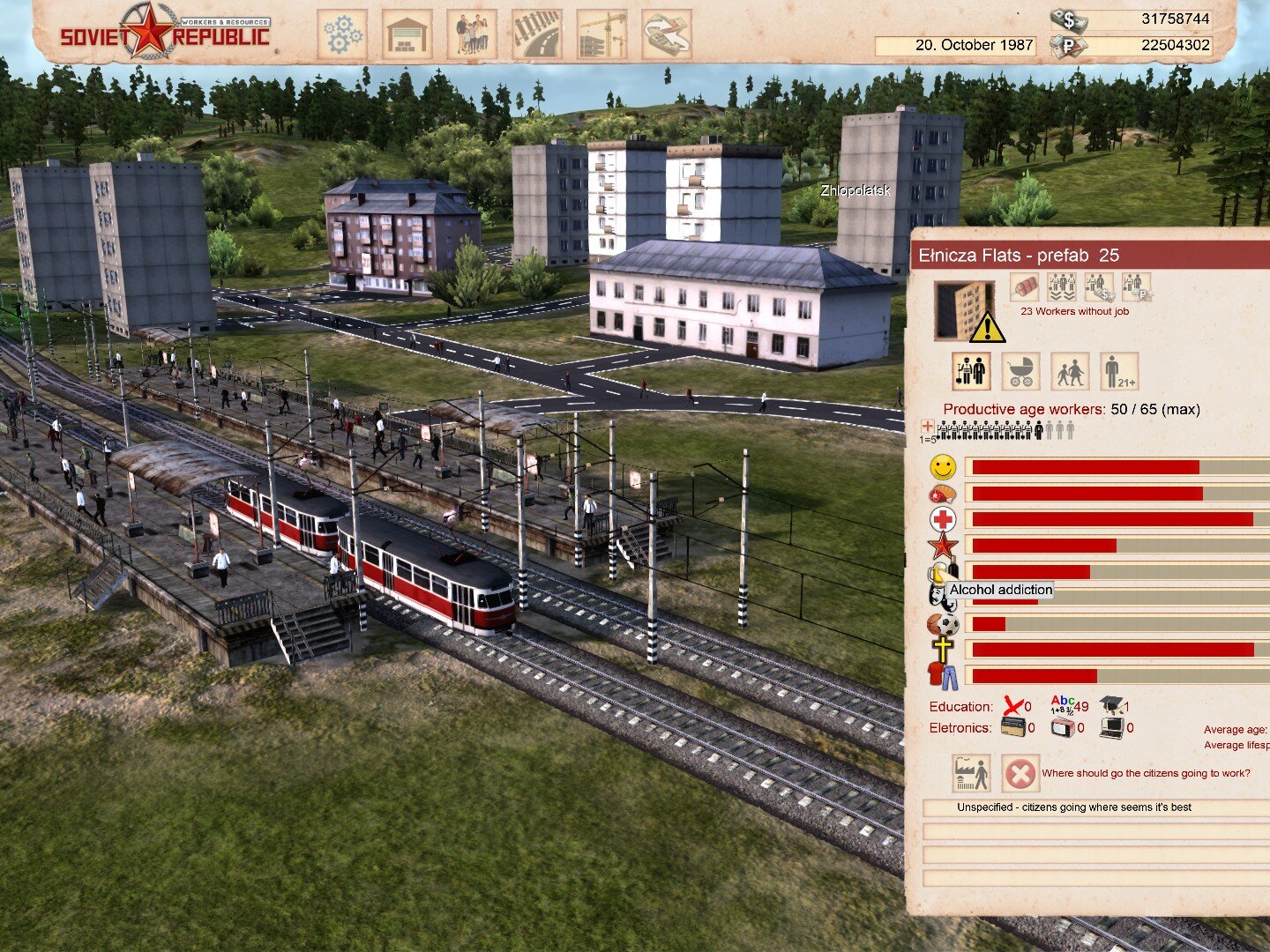 Screenshot of Workers & Resources: Soviet Republic