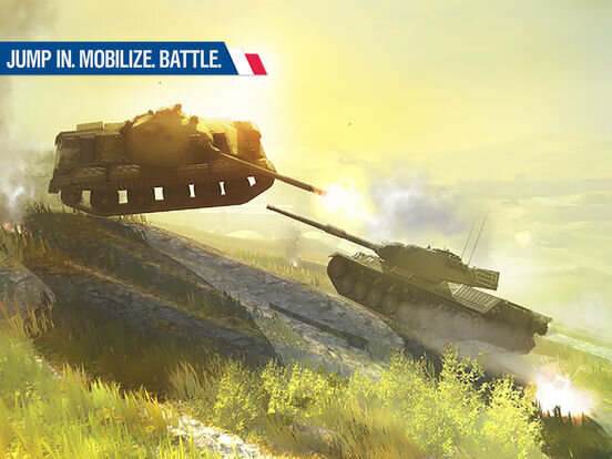 Screenshot of World of Tanks Blitz