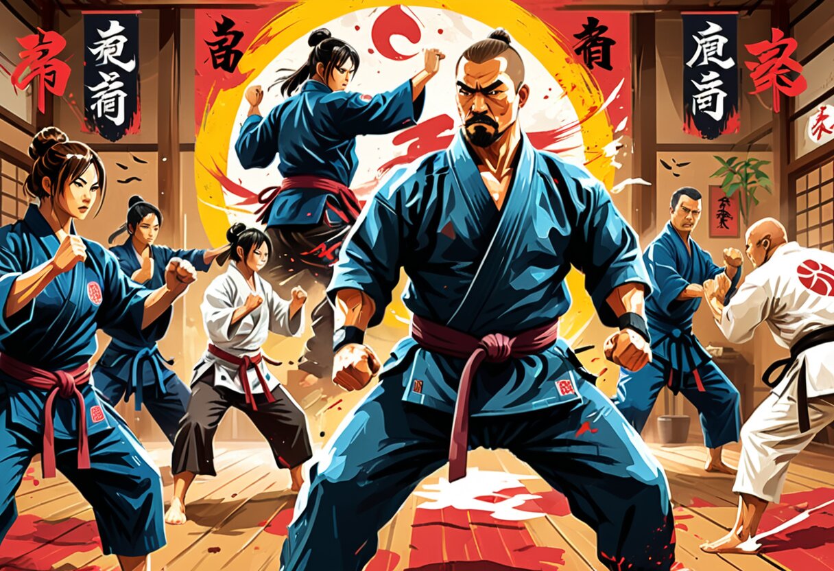 Fan-art of Self Defense Dojo