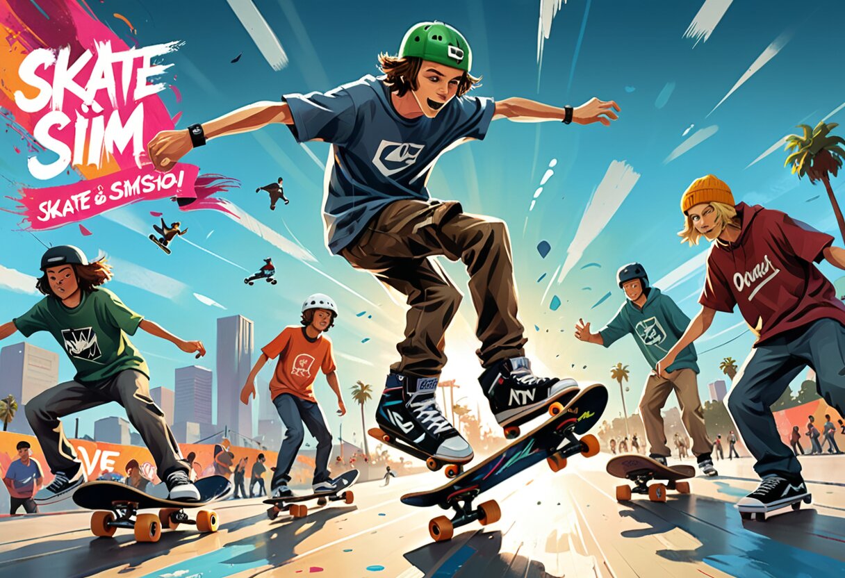 Fan-art of Session: Skate Sim