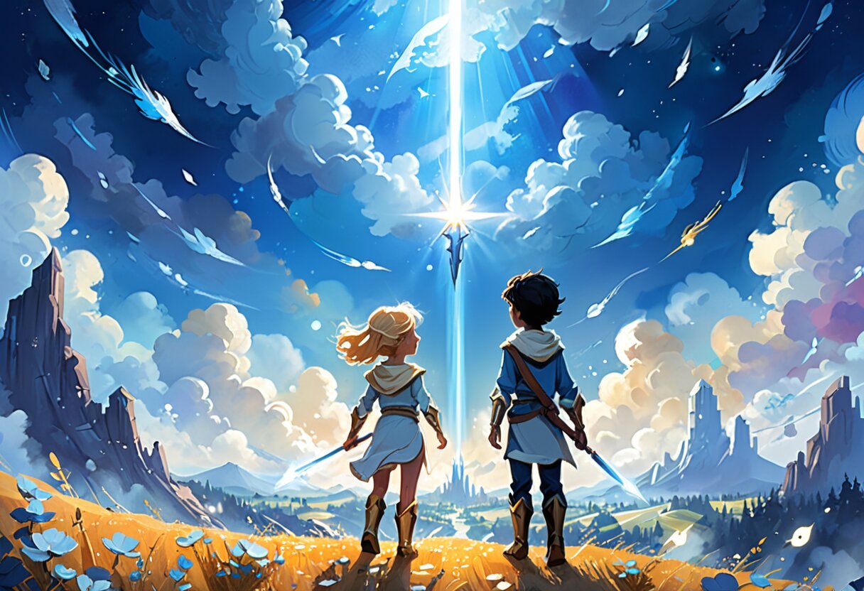 Fan-art of Sky: Children of the Light