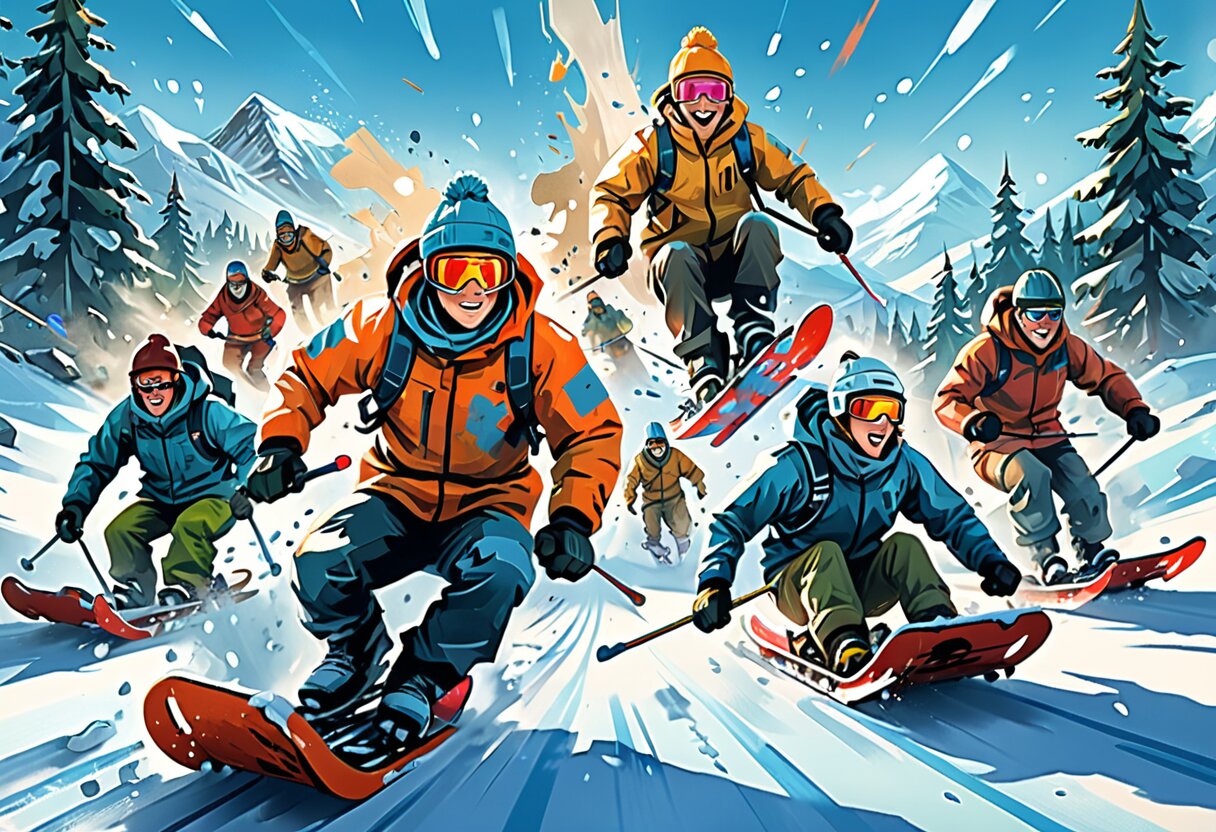 Fan-art of Sledders