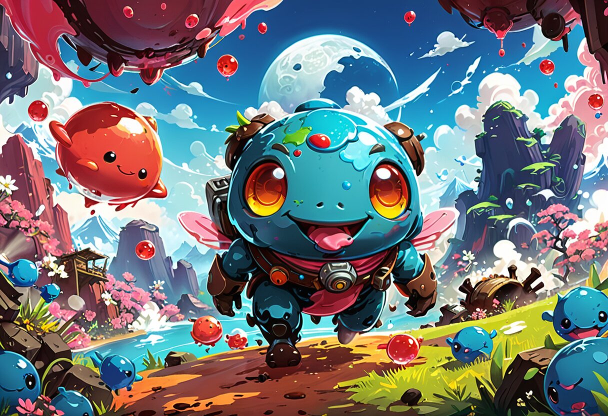 Fan-art of Slime Rancher