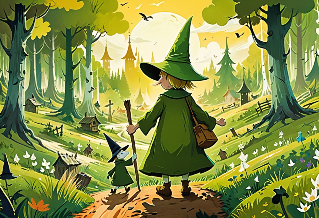 Fan-art of Snufkin: Melody of Moominvalley