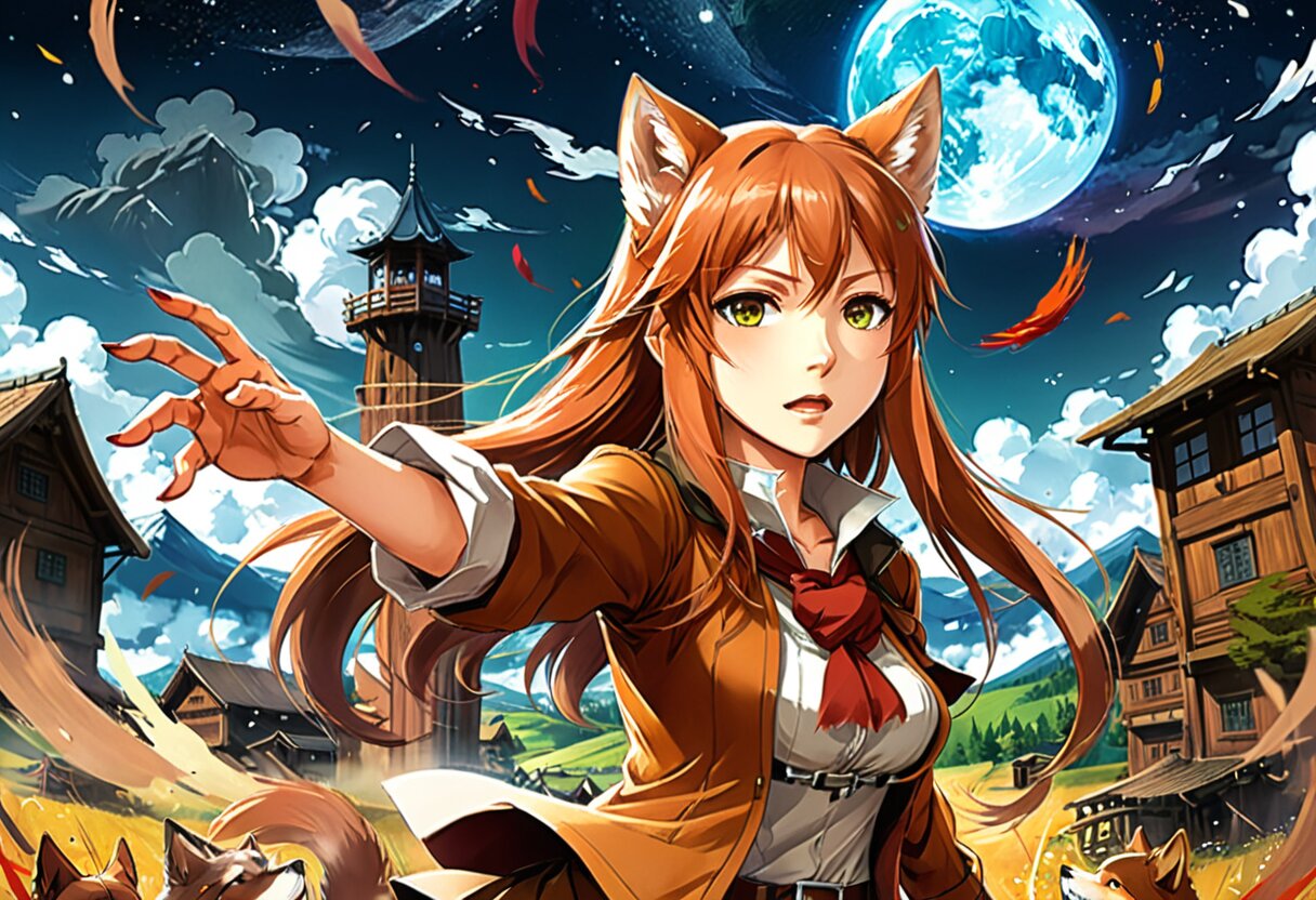 Fan-art of Spice&Wolf VR2