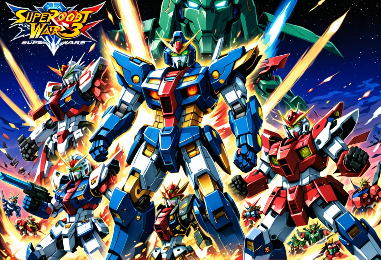 Fan-art of Super Robot Wars 30