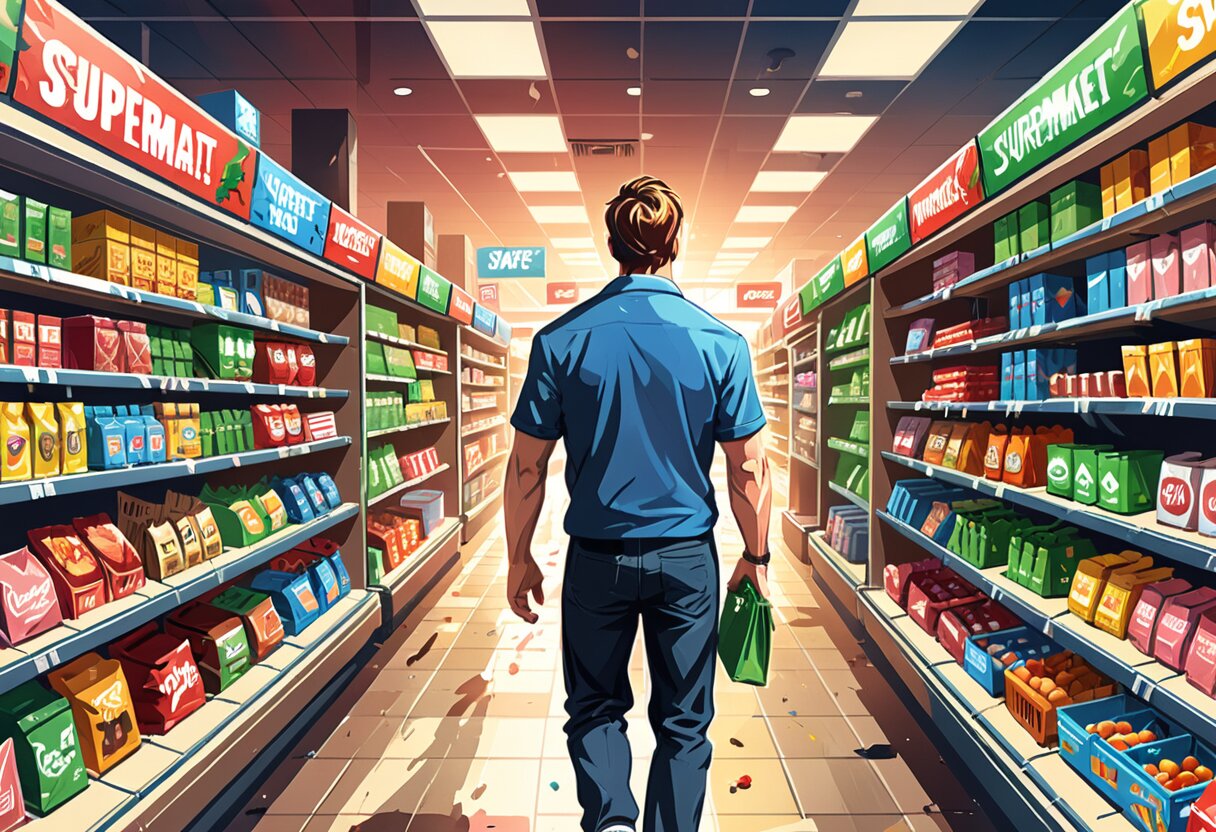 Fan-art of Supermarket Simulator