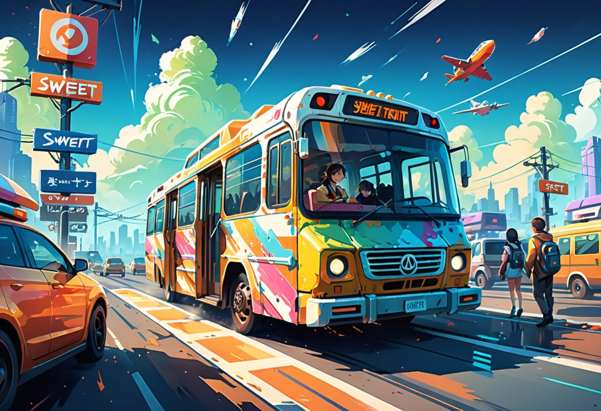 Fan-art of Sweet Transit