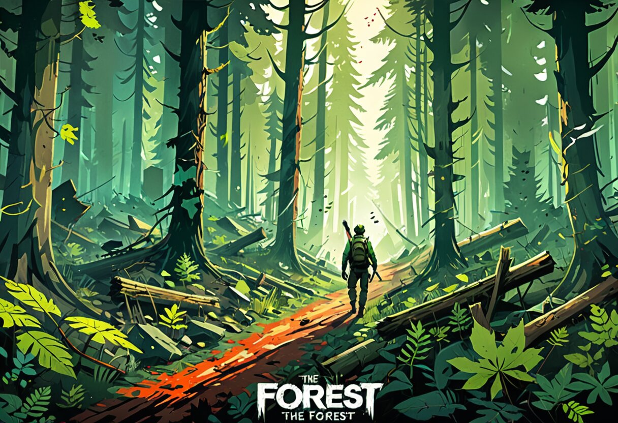 Fan-art of The Forest