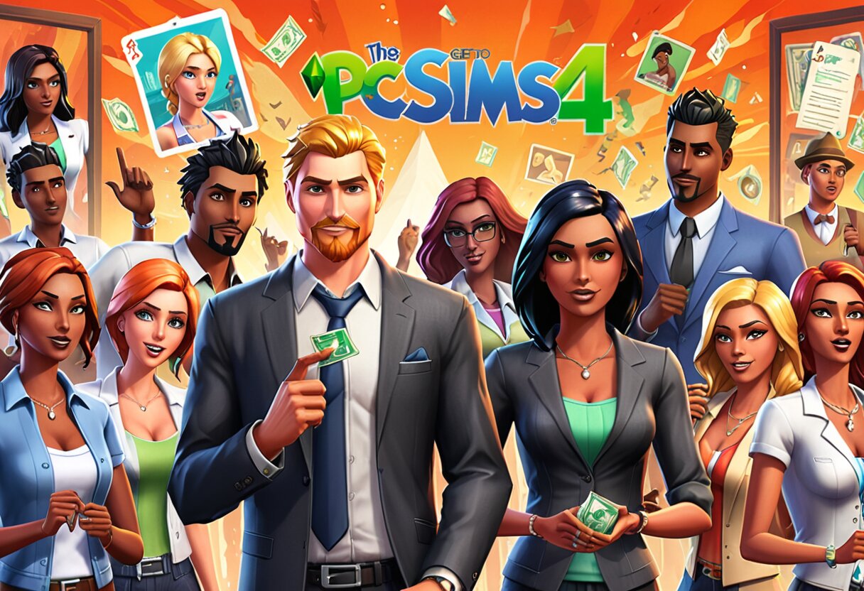 Fan-art of The Sims™ 4 Get To Work