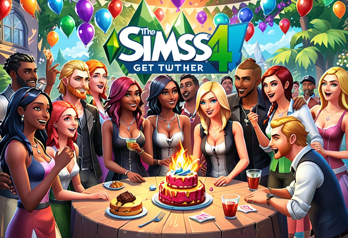 Fan-art of The Sims™ 4 Get Together