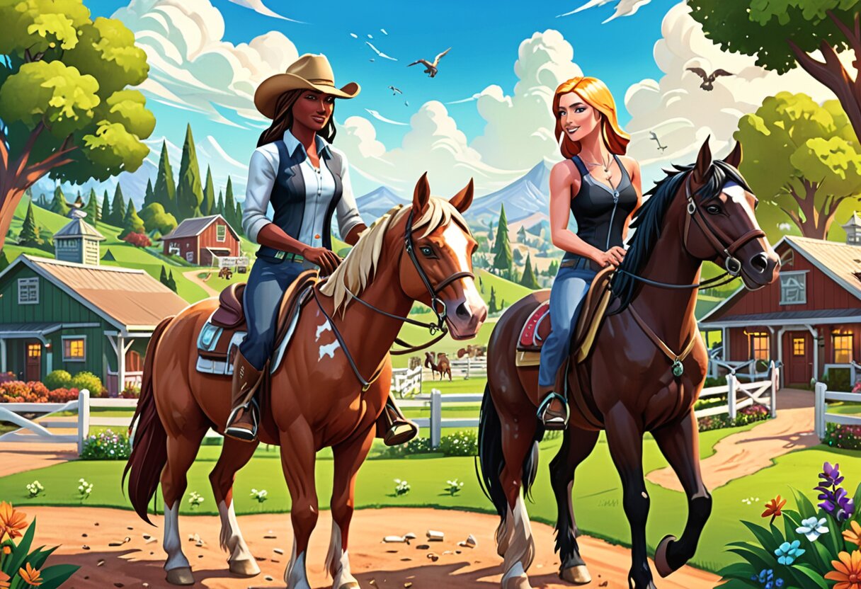 Fan-art of The Sims™ 4 Horse Ranch Expansion Pack