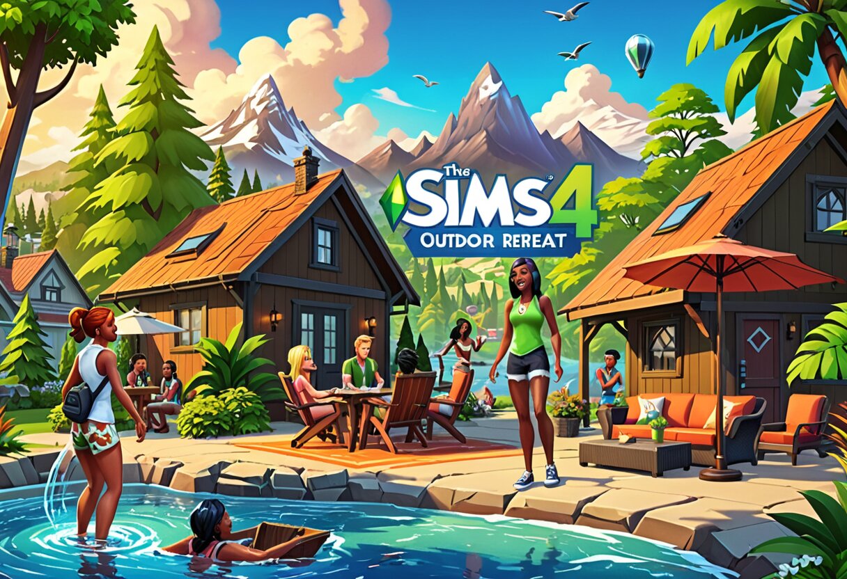 Fan-art of The Sims™ 4 Outdoor Retreat