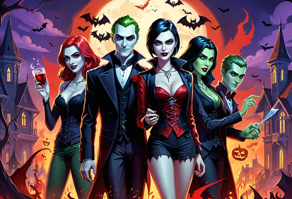 Fan-art of The Sims™ 4 Vampires