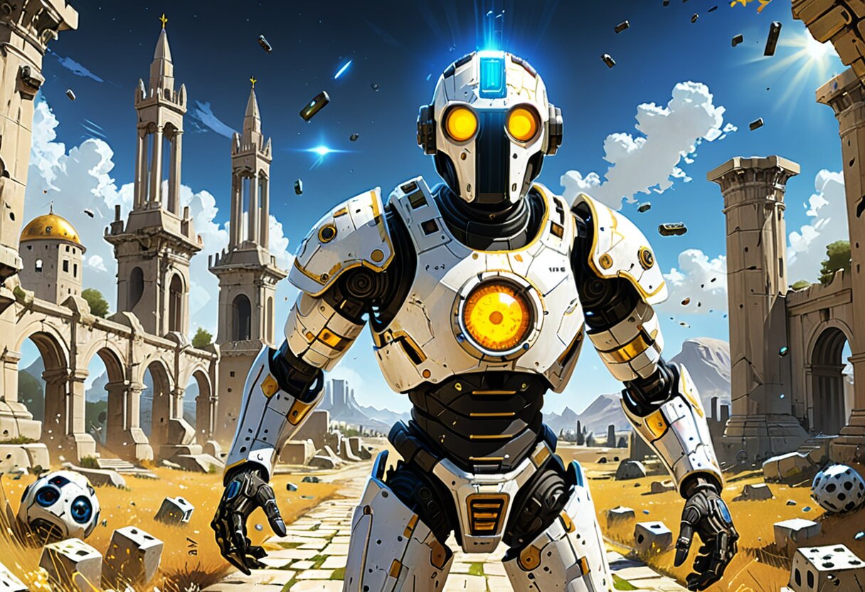 Fan-art of The Talos Principle VR