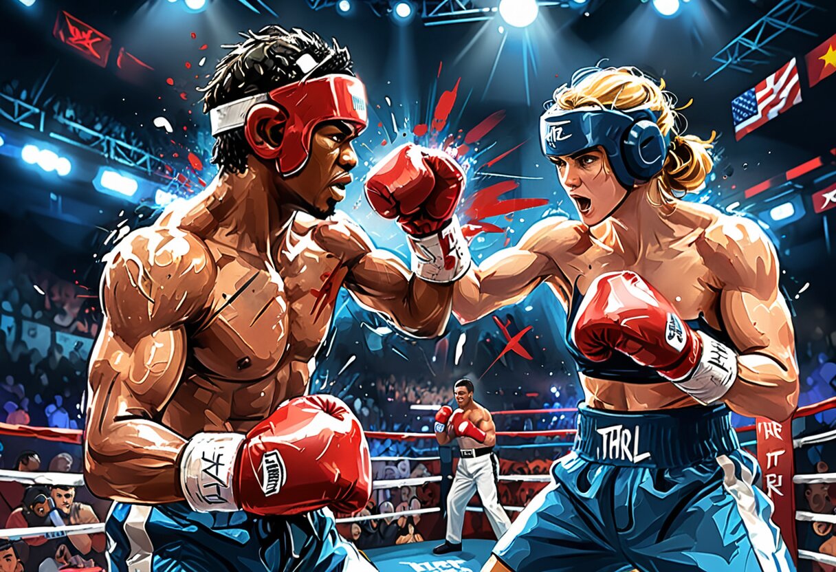 Fan-art of The Thrill of the Fight - VR Boxing