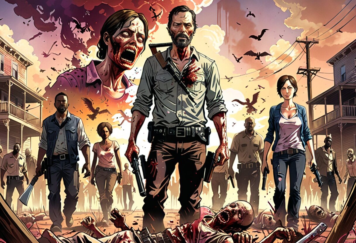 Fan-art of The Walking Dead: Saints & Sinners